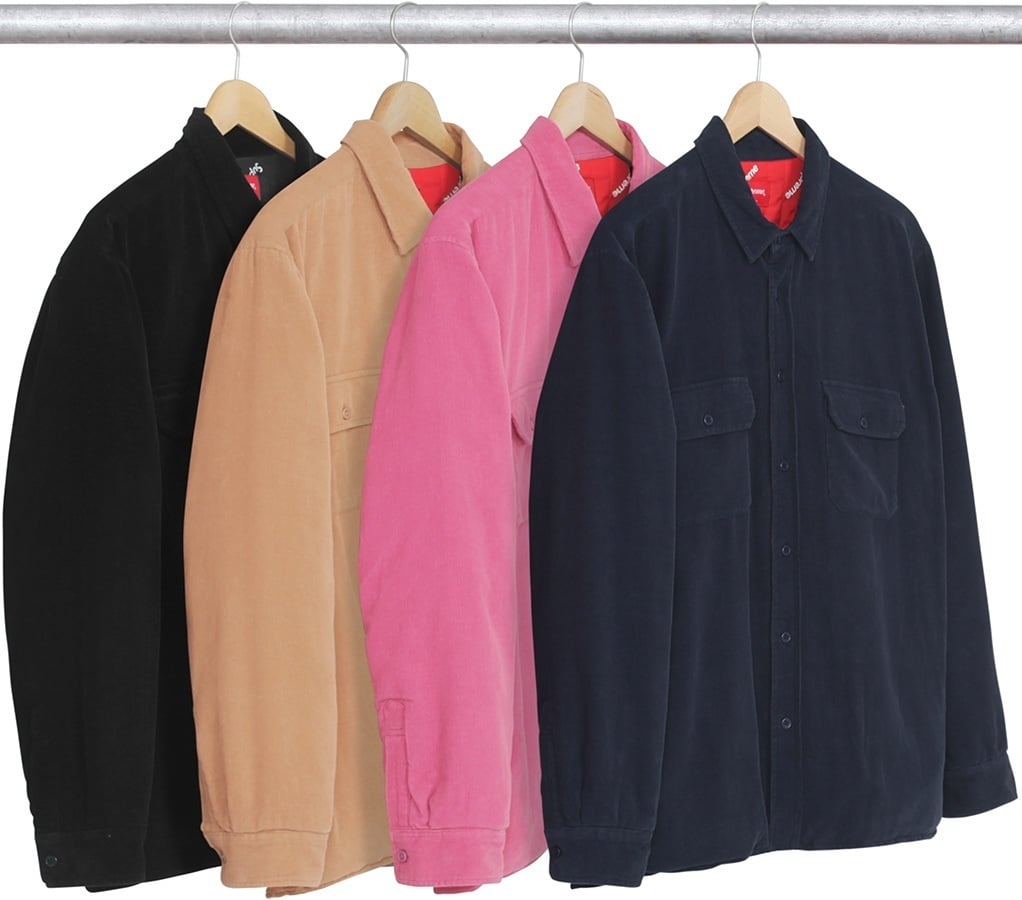 Corduroy Quilted Shirt